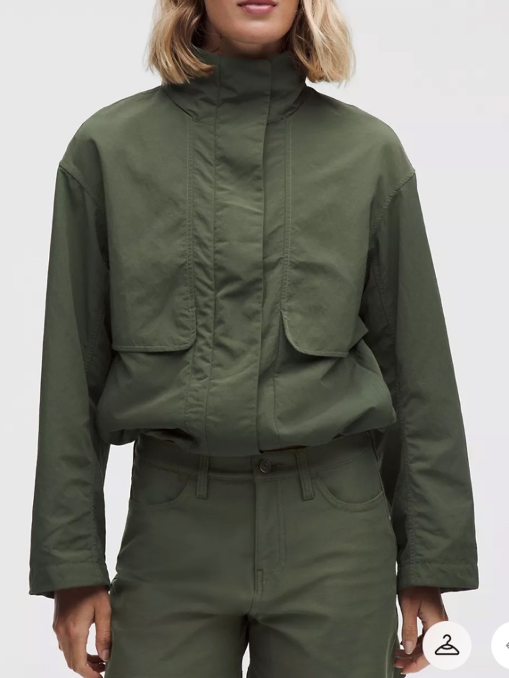 Lulu Always Effortless Jacket Evolve in Sassy Sage colour Size 4